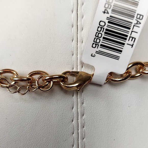 NWT BALLET BRAND FAUX PEARL AND CRYSTAL "BEE" NECKLACE - Picture 7 of 9